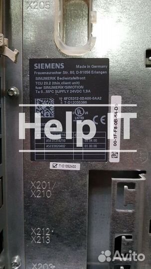 Siemens Sinumerik 6FC5203-0AF02-0AA1+TCU 20.2