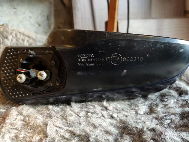 Зеркало правое Тойота Королла 150 до рестайлинга