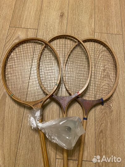 Ракетка для бадминтона 3 шт СССР
