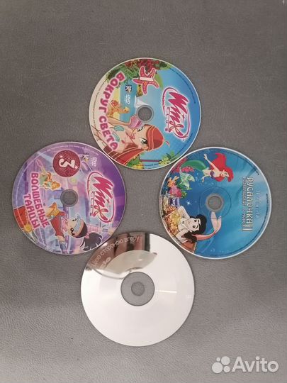 Cd дискис мультфильмами и играми
