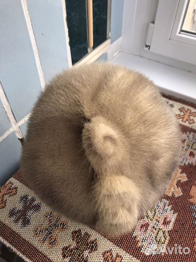 Шапка норковая женская 56-58