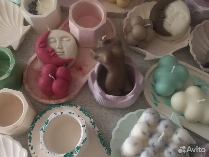 Свечи из соевого воска