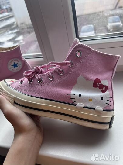 Кеды Converse hello kitty