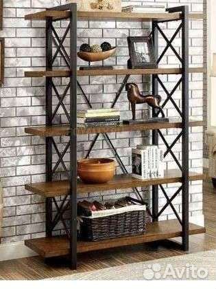 Стеллажи на заказ в стиле лофт