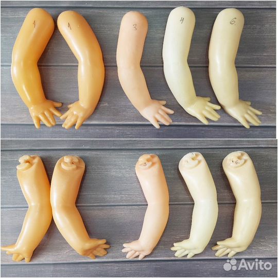 Запчасти к кукле СССР Марина 8 Марта