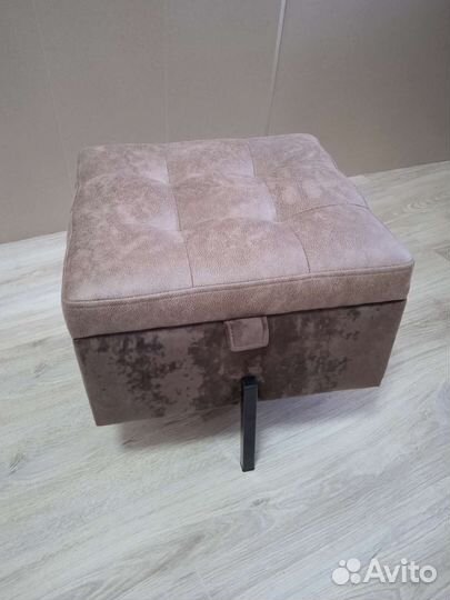 Пуф банкетка с ящиком для хранения