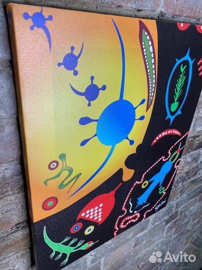 Картина «Взгдяд сквозь вечность»