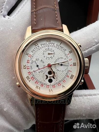 Золотые наручные мужские часы Patek Philippe