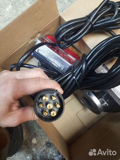 Фонари для прицепа на магнитах светодиодные