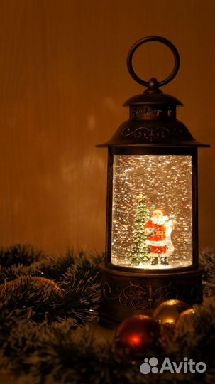 Фонарь новогодний музыкальный