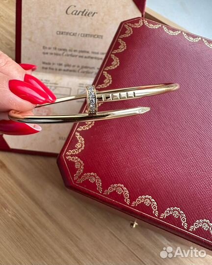 Браслет cartier гвоздь