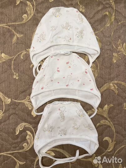 Чепчик для новорожденного