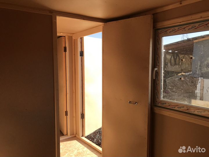 Бытовка двухкомнатная новая 6х2,3м