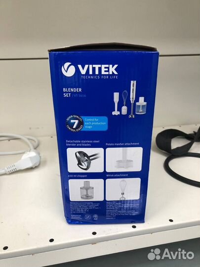 Блендер погружной Vitek VT-3414 800w (Мира)