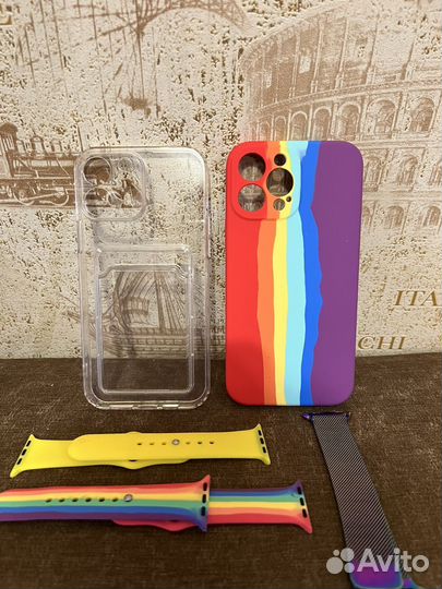 Чехлы на iPhone и ремешки Apple Watch