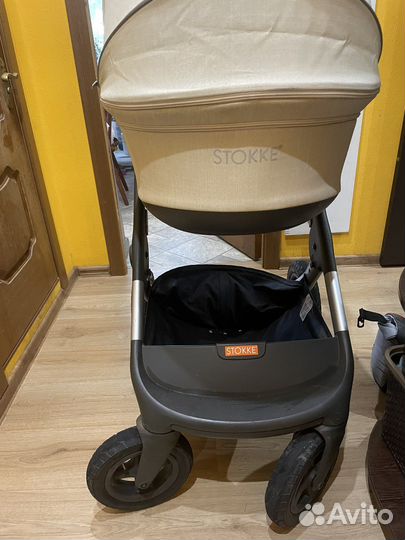 Коляска stokke trailz 2 в 1 + winter kit
