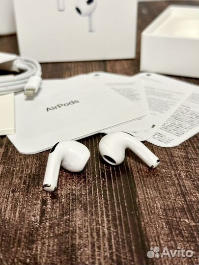 Airpods 3 Premium + (Гарантия) Наушники для iPhone