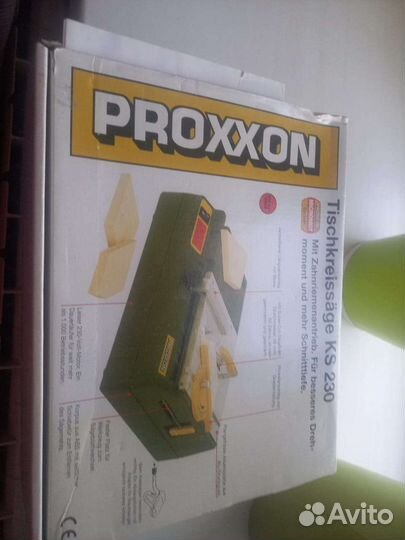 Настольная циркулярная пила proxxon KS 230