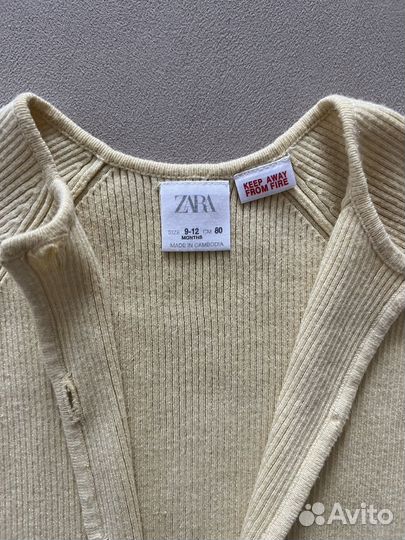 Платье и кардиган Zara 80