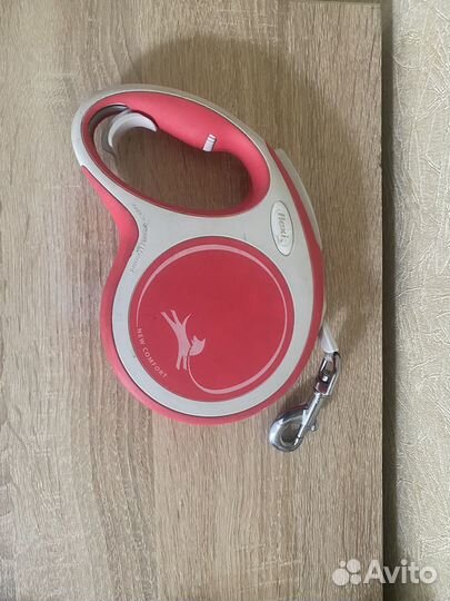 Поводок рулетка flexi L 8 метров лента до 50 кг