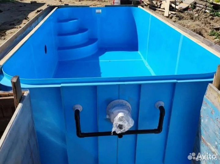 Пластиковый бассейн