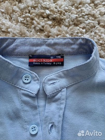 Рубашка для мальчика 116