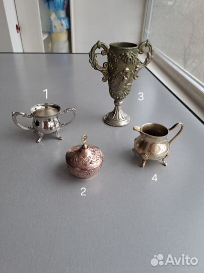 Сахарница, солонка, сливочница, кубок Европа