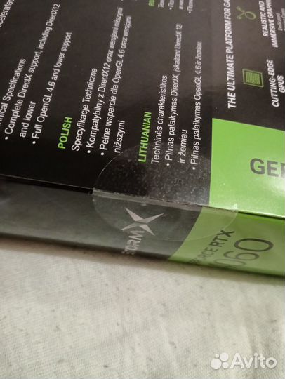 Видеокарта rtx geforce 4060 8gb stormX