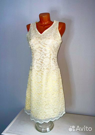 Вечернее платье 46 р. Кружево