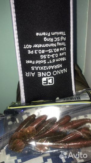 Спиннинг crazy fish nano zero AIR