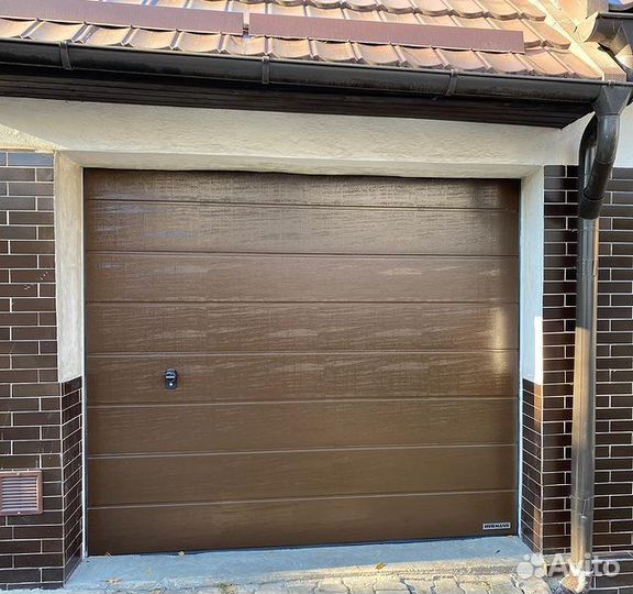 Ворота гаражные с установкой