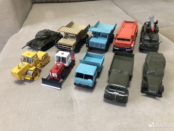 Сборка масштабных моделей 1:43 на заказ