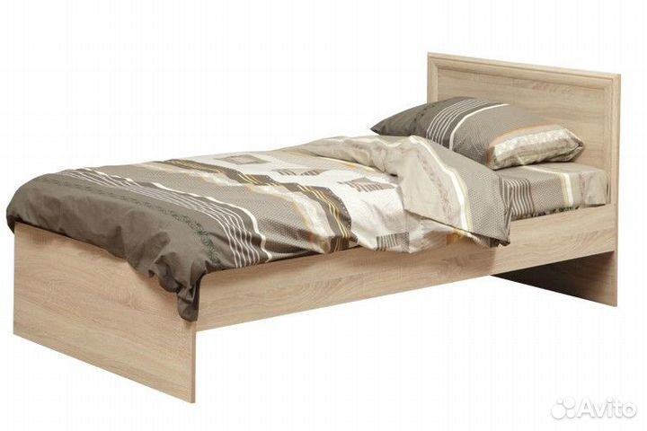 Кровать односпальная с настилом 21.55. В наличии
