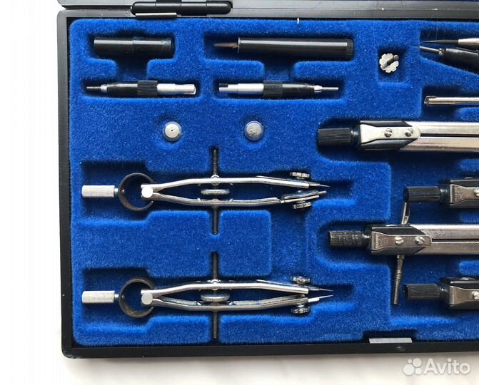 Готовальня 1991г, чертежный набор нч-14-Т-02