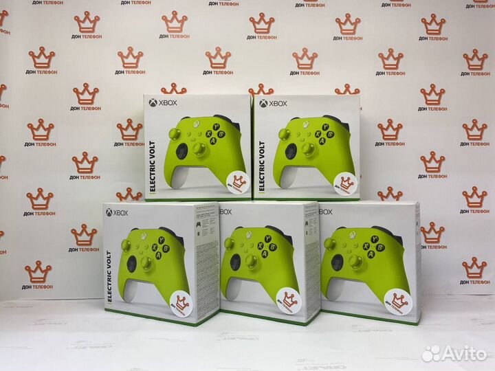 Геймпад Microsoft Xbox Series желтый новые