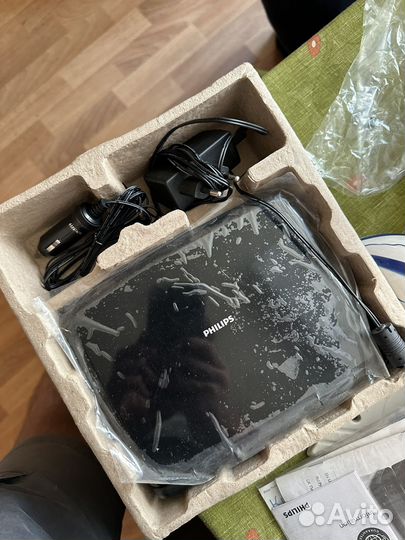 Портативный dvd проигрыватель Philips