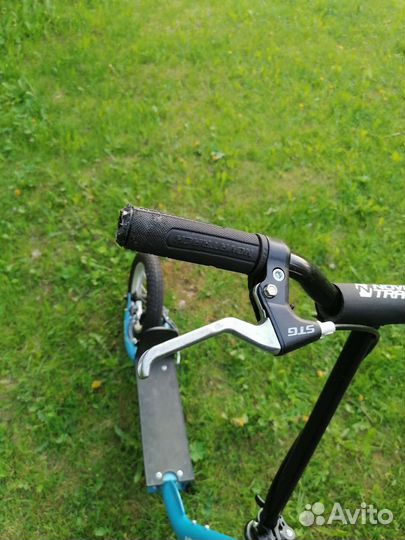 Самокат Novatrack надувные колеса