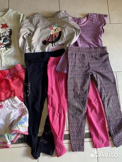 Пакеты одежды на девочку #3 и #4 рост 110-116
