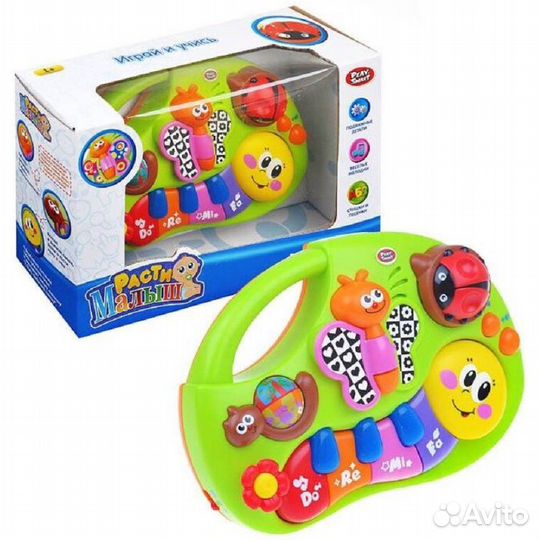 Пианино Веселые жучки Play Smart Развивающая музык