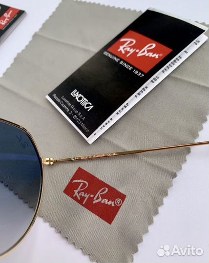 Очки ray ban Jack голубые