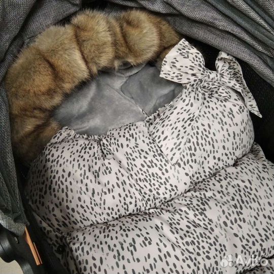 Конверт-мешок Леопард