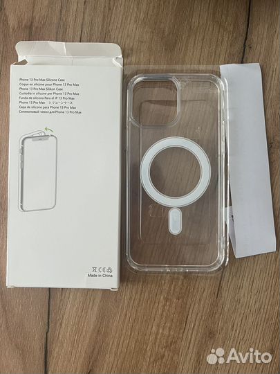 Чехол на iPhone 13 pro max прозрачный