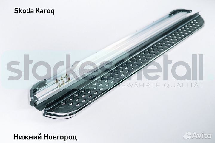 Подножки Skoda Karoq TOR