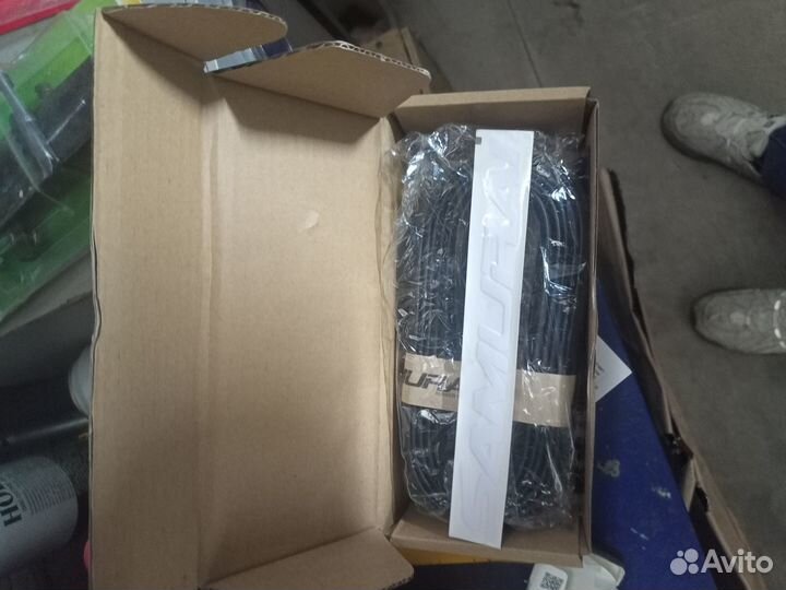 Губа на бампер Samurai черная универсальная