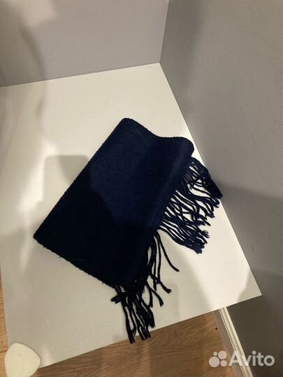 Шарф синий