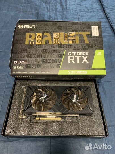 Видеокарта rtx 2060 super palit