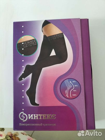 Компрессионные чулки новые