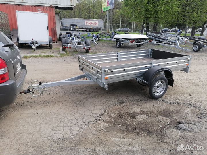 Прицеп 04.022 с тентом 50 см. Автомобильный