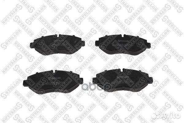 001 093BSX колодки дисковые п. Iveco Daily II