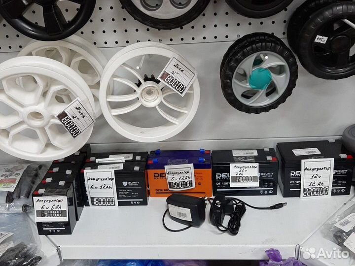 Аккумуляторы для детских электромобилей и ремонт